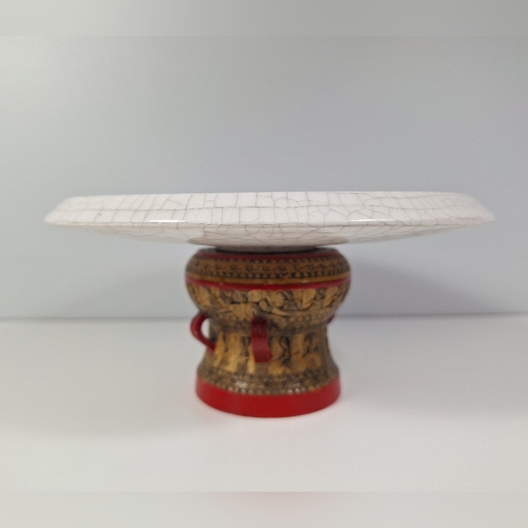 Serran Ventura Gaudi Faux Mosaic Plate - Picture 9 of 15